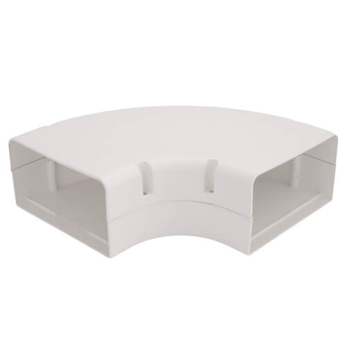 6" SpeediChannel 90-Degree Long Radius Bend (White)