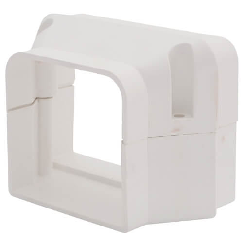 3" x 4" SpeediChannel Reducer Coupling (White)
