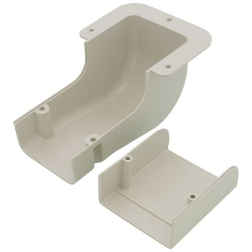 3" SpeediChannel Wall Penetration Cover (Natural)