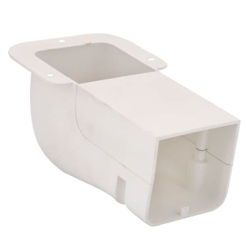 3" SpeediChannel Wall Penetration Cover (White)