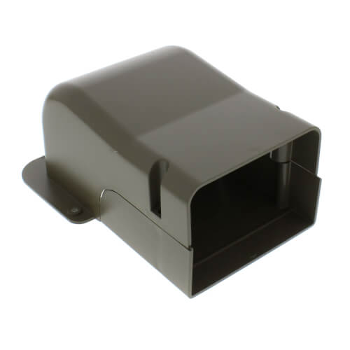 4" SpeediChannel Wall Penetration Cover (Brown)