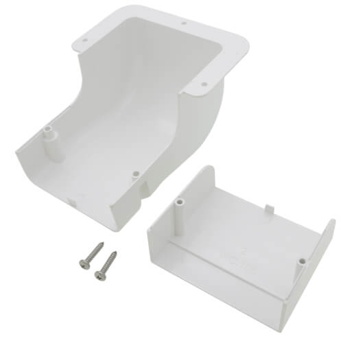 4" SpeediChannel Wall Penetration Cover (White) 3 4" SpeediChannel Wall Penetration Cover (White)
