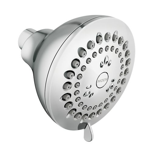 Adler 4 Function 3" Diameter Spray EcoPerformance Showerhead