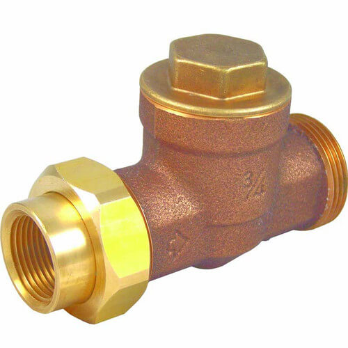 1" EB25 Single Union Pressure Regulating Valve, 45 PSI (Lead Free)