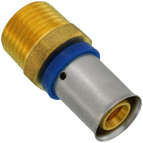 1/2" PAP to 1/2" NPT Press Transition to NPT DZR (bag of 10)