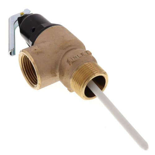1" FVMX-3C Commercial T&P Relief Valve, Lead Free (Male Inlet)