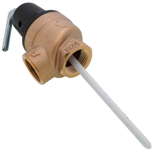 1" FVX-5L Commercial T&P Relief Valve, 125 psi (Female Inlet)