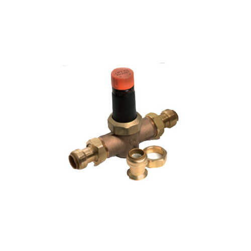1" EB-45 SharkBite Double Union Pressure Regulator, Lead Free (45 PSI)