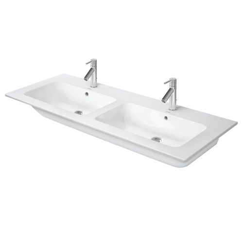 130 cm Me By Starck Double Vanity Sink (White)