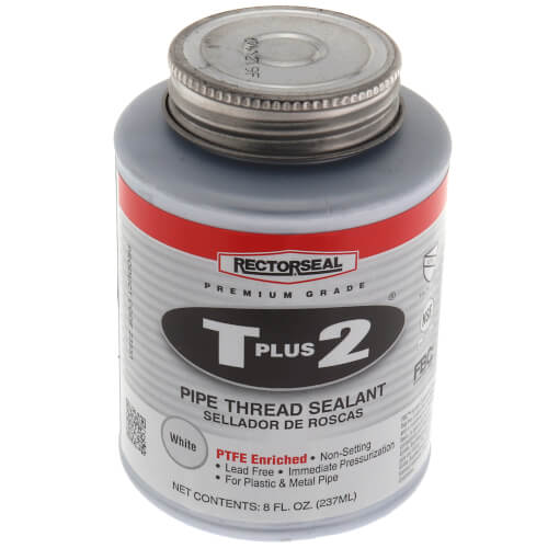 RectorSeal T Plus 2 Pipe Thread Sealant (8 oz.) 3 RectorSeal T Plus 2 Pipe Thread Sealant (8 oz.)