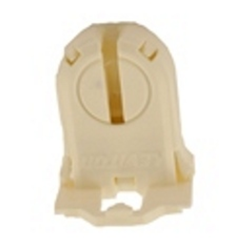 Fluorescent Lampholder, T8/t12 (g13 Base) Med. Bi-pin, Med. Height no Post Mounted (White)