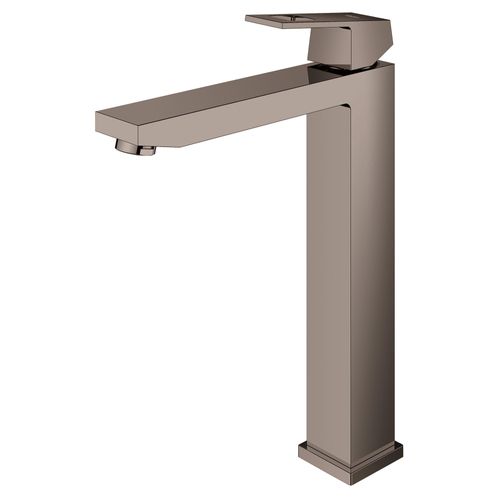 Eurocube Single Hole Single-Handle Deck Mount Vessel Sink Faucet, 1.2 GPM (Hard Graphite)