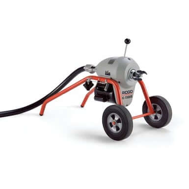 K-1500B Sectional Machine (115V), (7) C-14 1-1/4" x 15' Heavy Duty Cables, (2) A-8 Cable Carriers, & 1-1/4" Tool Set