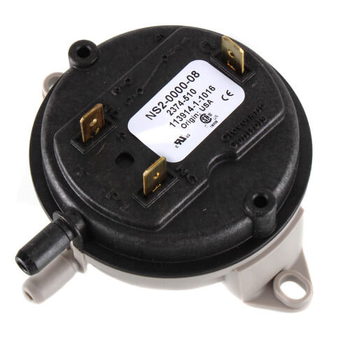 SPDT Adjustable Differential Air Pressure Switch (.10" - 10.0" W.C.)