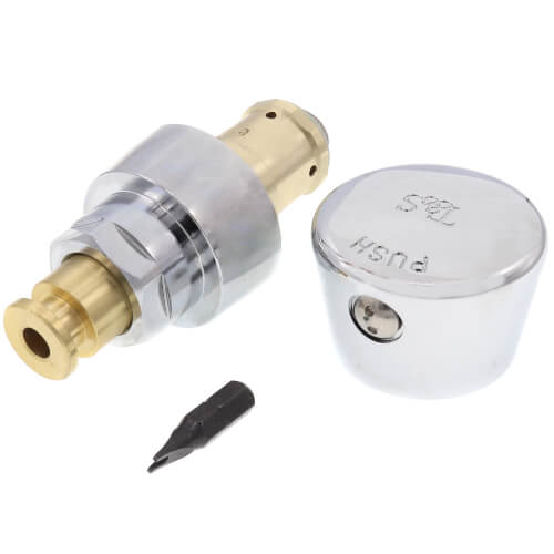 Metering Cartridge w/ Blank Push Cap, Vandal-Resistant Screw & Filter Washer, 238AB