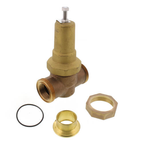 1-1/4" EB45 Single Union Sweat Pressure Regulating Valve, 45 PSI (Lead Free)