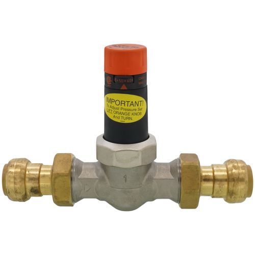 1" EB-25 SharkBite Double Union Pressure Regulator, Lead Free
