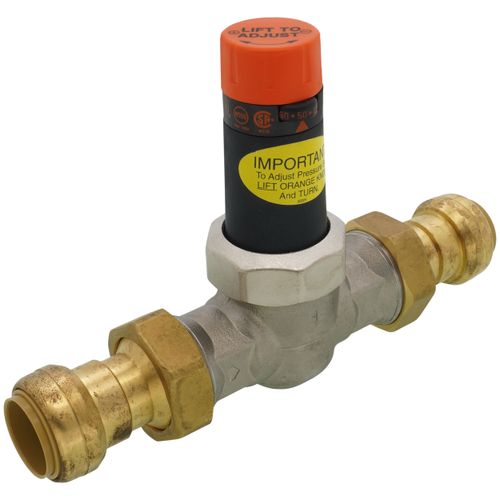 1" EB-25 SharkBite Double Union Pressure Regulator, Lead Free