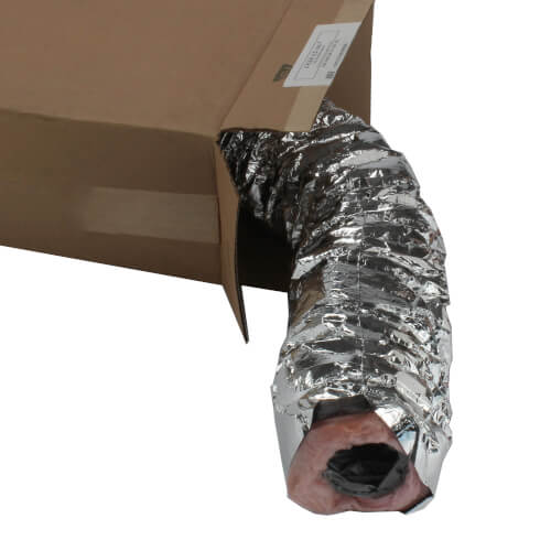 4" x 25 Ft. Fab 4-M Fabriflex Duct, R6 (Insulated)