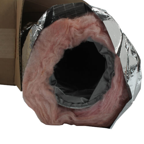 4" x 25 Ft. Fab 4-M Fabriflex Duct, R6 (Insulated)