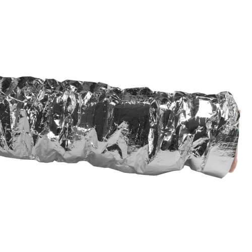 4" x 25 Ft. Fab 4-M Fabriflex Duct, R6 (Insulated)