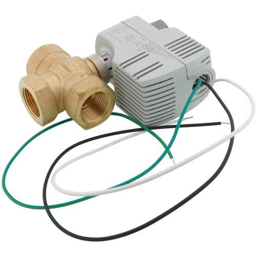 1" NPT 3-Way Diverting Zone Valve Fail AB-B Actuator, 7.0 Cv (120V)