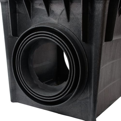 24" Catch Basin Kit w/ Black Plastic Grate 7 24" Catch Basin Kit w/ Black Plastic Grate
