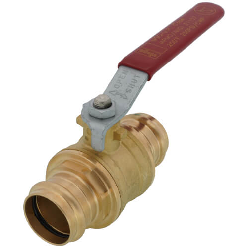 1-1/4" ProPress Bronze/Brass Full Port Ball Valve (Press x Press)