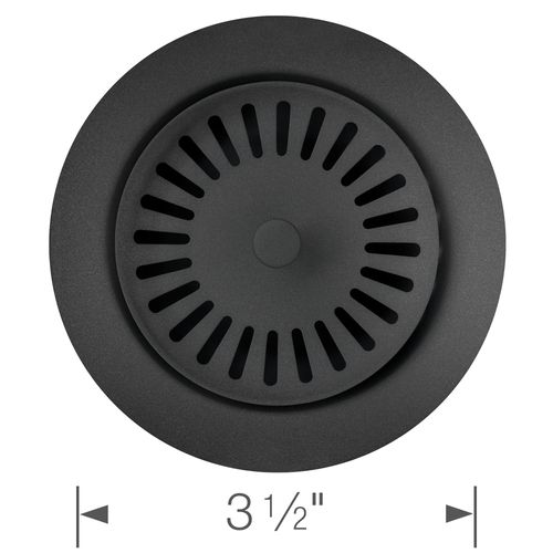 Color-Coordinated Metal Basket Strainer - Anthracite, 240323