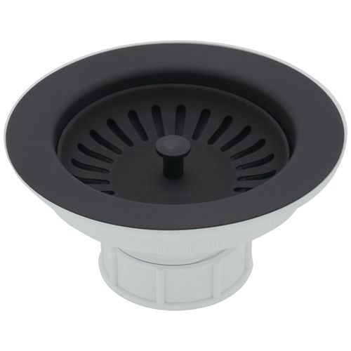 Color-Coordinated Metal Basket Strainer (Coal Black)