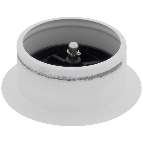 Color-Coordinated Metal Disposal Flange (White)