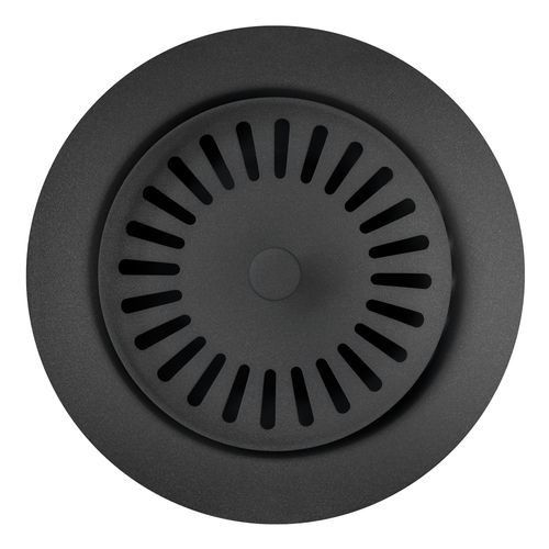 Color-Coordinated Metal Disposal Flange (Anthracite)