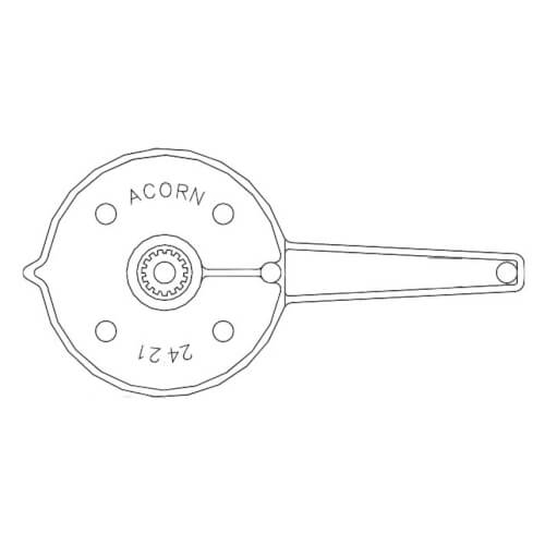 Lever Handle - Single Temp., 2421-001-199