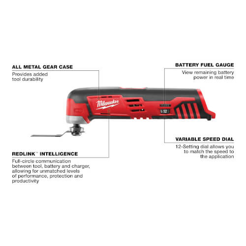 M12 Cordless Multi-Tool (Tool Only) 6 M12 Cordless Multi-Tool (Tool Only)