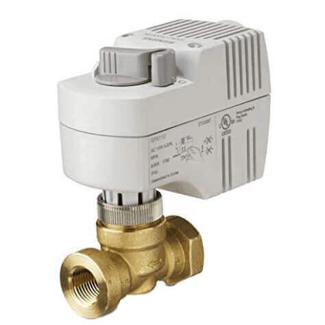 3/4" NPT 2-Way 3 Position Normally Closed Zone Valve Fail-in-Place Actuator, 4.1 Cv (24V)