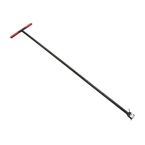 3/4" x 60" Water Meter Key with Heavy-Duty Rebar Construction and Rubber Grips