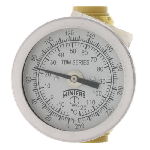 SharkBite Temperature Gauge with 1/2" Tee (Lead Free)