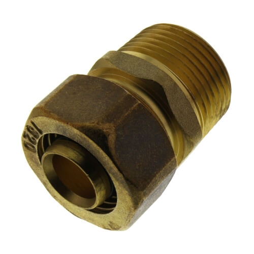 5/8" PEX-AL-PEX x 3/4" MNPT Transition w/ Fitting Assembly