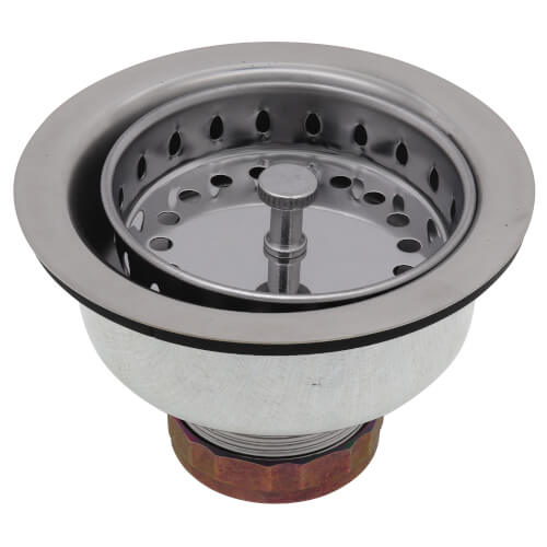 Kwik Fit Cup Style Sink Strainer (Chrome)