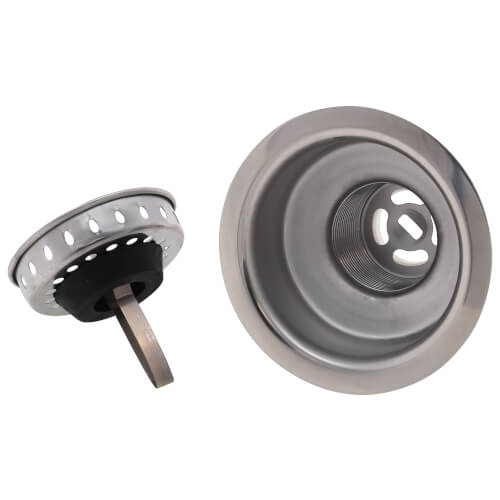Kwik Fit Cup Style Sink Strainer (Chrome)