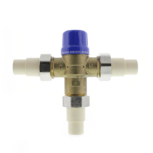 HG110-D, 1/2" CPVC Thermostatic Mixing Valve (Lead Free)