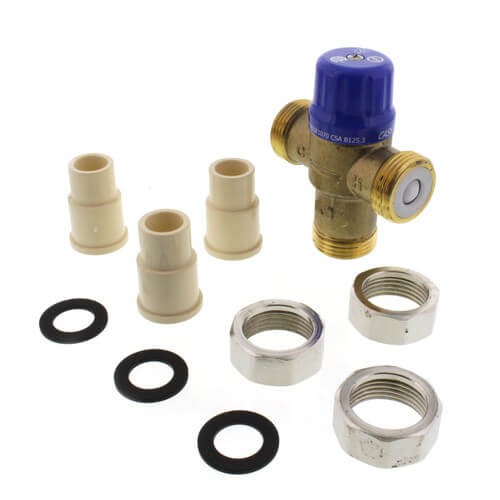 HG110-D, 1/2" CPVC Thermostatic Mixing Valve (Lead Free)