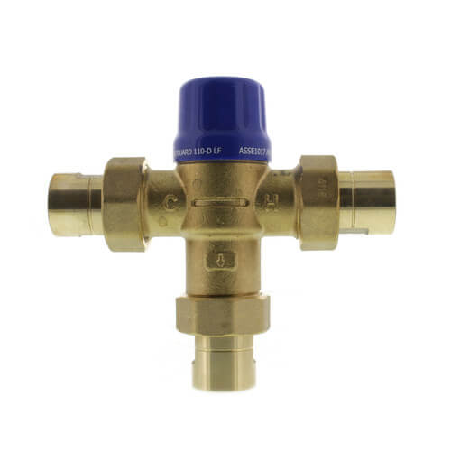 HG110-D, 1/2" FNPT Thermostatic Mixing Valve (Lead Free)