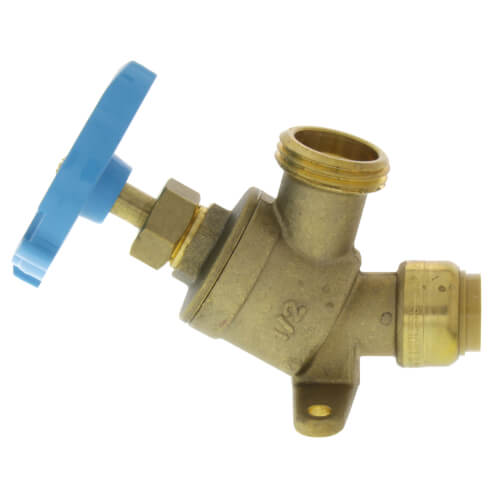 1/2" x 3/4" SharkBite MHT Garden Valve (Lead Free) 3 1/2" x 3/4" SharkBite MHT Garden Valve (Lead Free)