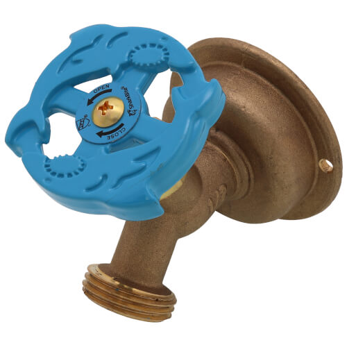 1/2" Push-Fit x 3/4" MHT No-Kink 45-Degree Hose Bibb â?Multi-Turn (Lead Free)