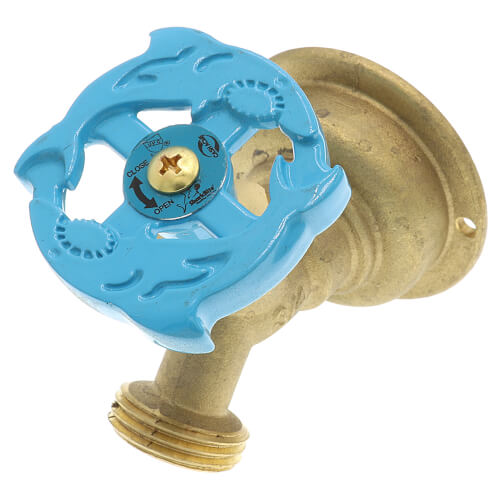 3/4" Push-Fit x 3/4" MHT No-Kink 45-Degree Hose Bibb - Multi-Turn (Lead Free)