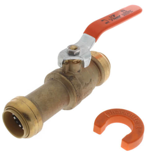 1" SharkBite Slip Ball Valve (Lead Free)