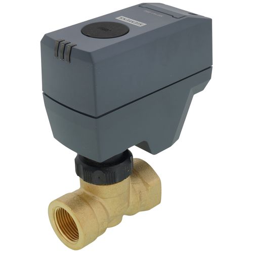 3/4" NPT 2-Way Normally Open Zone Valve, Modulating 0-10 Vdc, Fail-in-Place Actuator, 4.1 Cv (24V)
