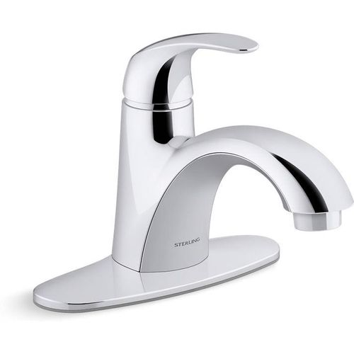 Valton Single Handle Bathroom Faucet (Polished Chrome)