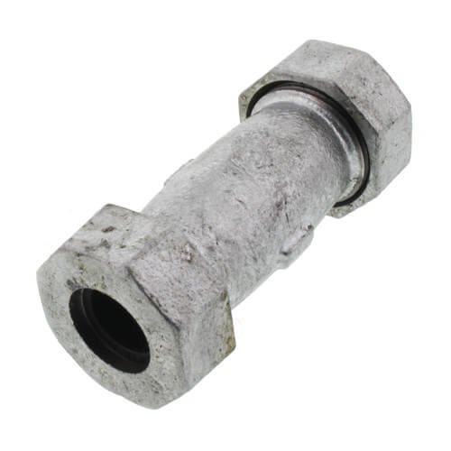 1/2" Galvanized Long Compression Coupling (440L03C)